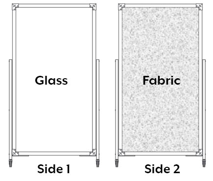 Glass / Fabric