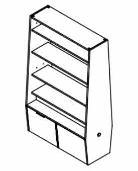 Shelving Display